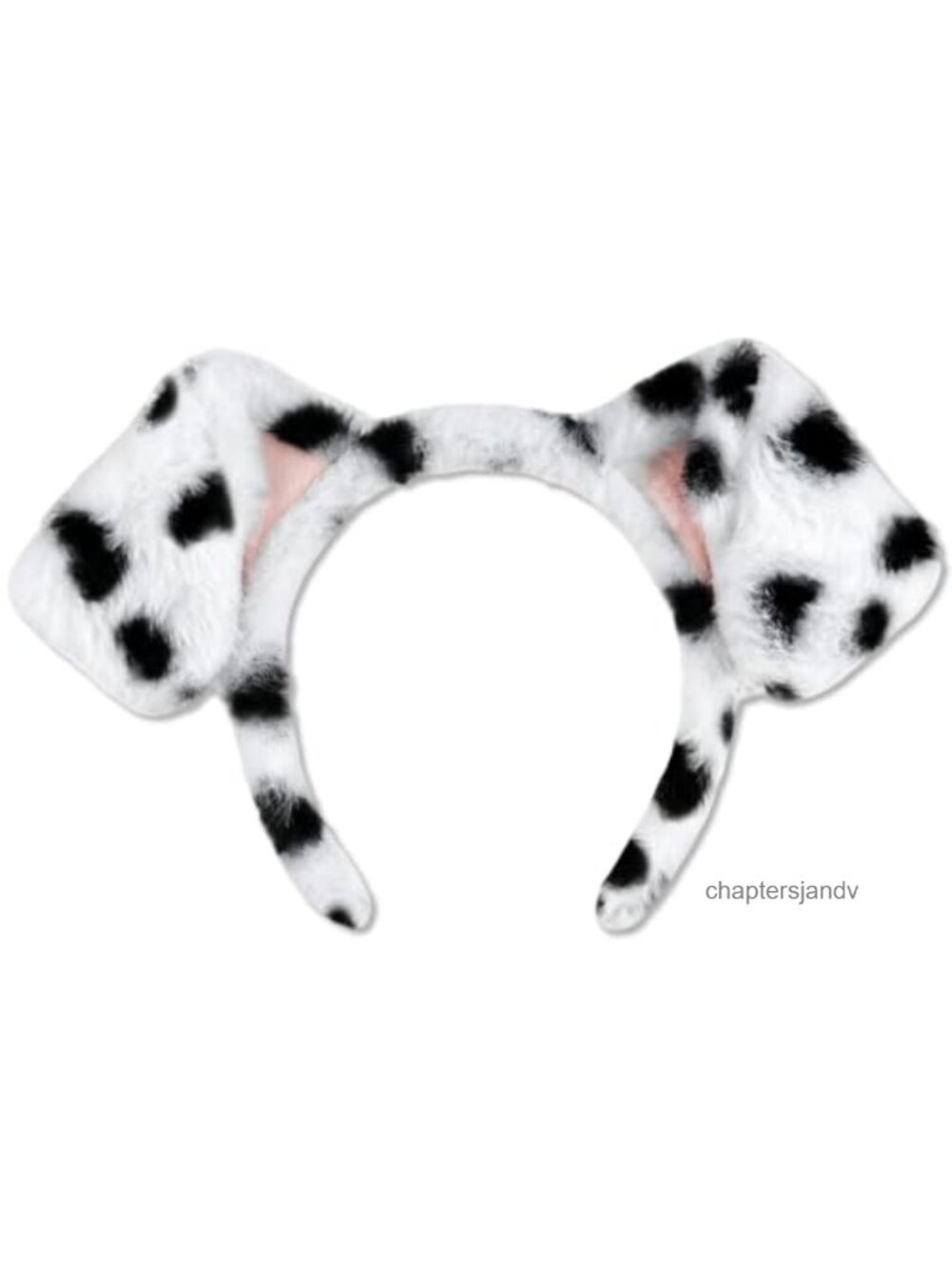 Dalmatian Ears Headband Plush Floppy Dog Costume Accessory Women